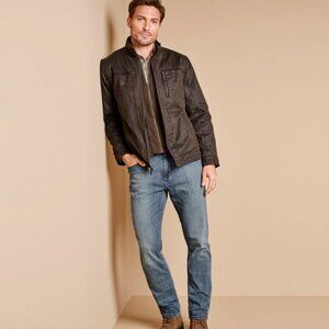 Men's Johnston & Murphy Brown Jacket Medium